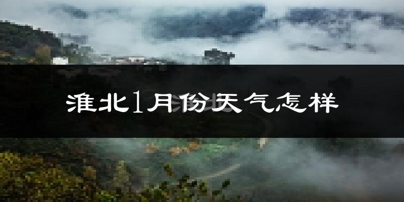 淮北市1月份天气如何?很冷吗?