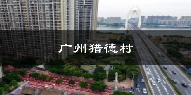 广州猎德村气温